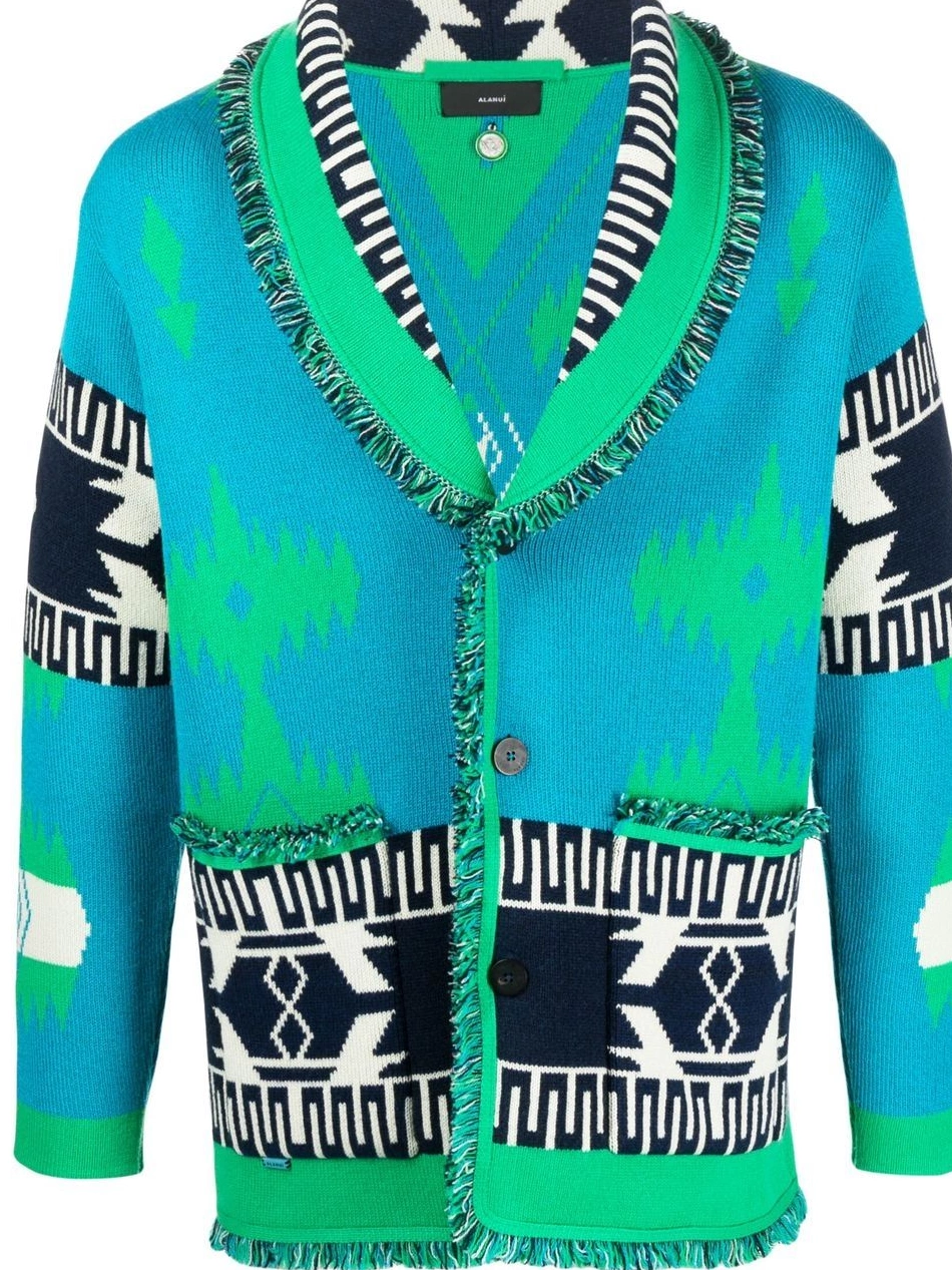 Affordable Women cardigan jacquard-knit Icon Alanui 0808